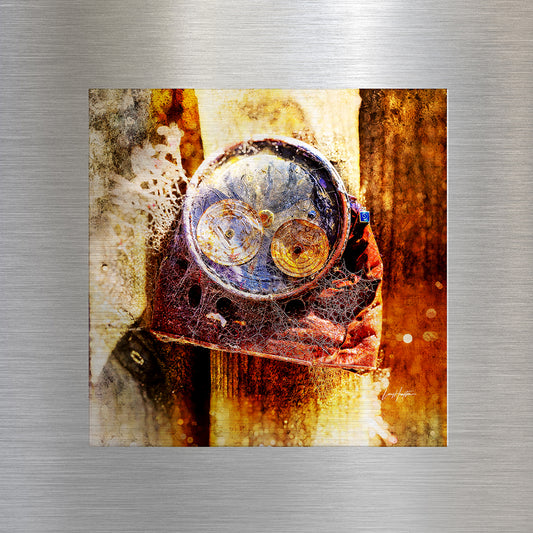 CAN MAN - Fine Art Abstract Metal Print