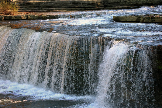 Cataract Falls 9794 by LARRY HAMPTON