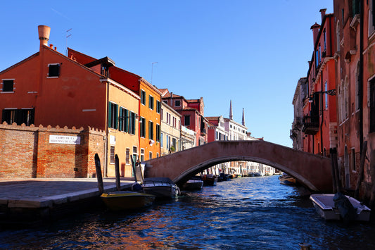 Canals of Venice by LARRY HAMPTON