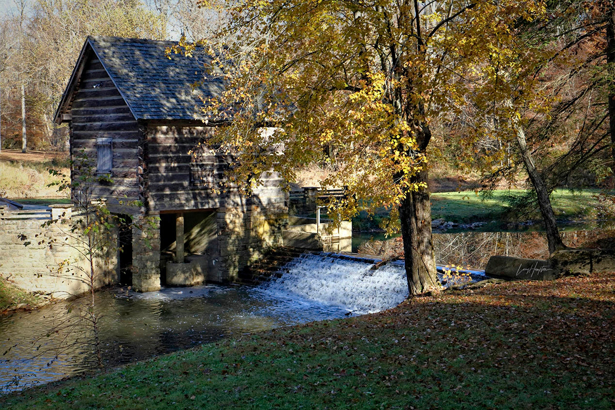McHargue's Mill 0949 by LARRY HAMPTON
