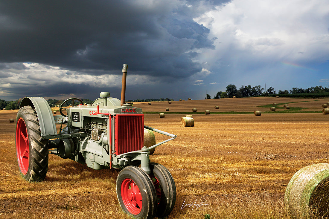 CASE farm tractor