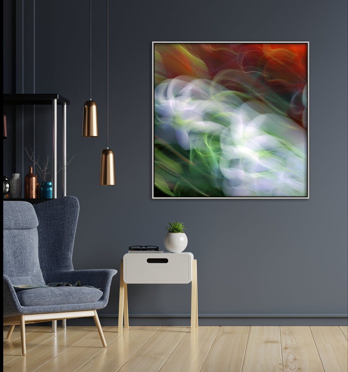 Cartwheeling Blossoms – Impressionist Canvas Art Print