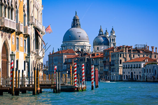 Grand Canal of Venice by LARRY HAMPTON